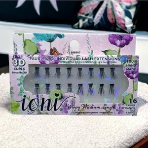 Faux Mink Wispy Curls Handmade Customizable Reusable Lightweight Lash Extensions